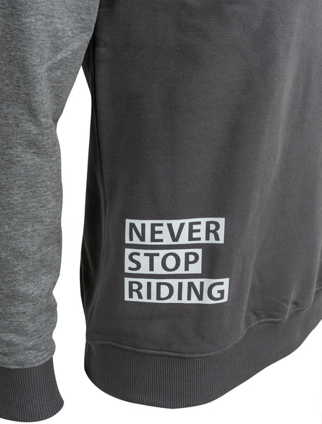 Contec-Sweatshirt mit langen Ärmeln, Never Stop Riding, CT-Swaetshirt, Never Stop Riding, Größe XXL