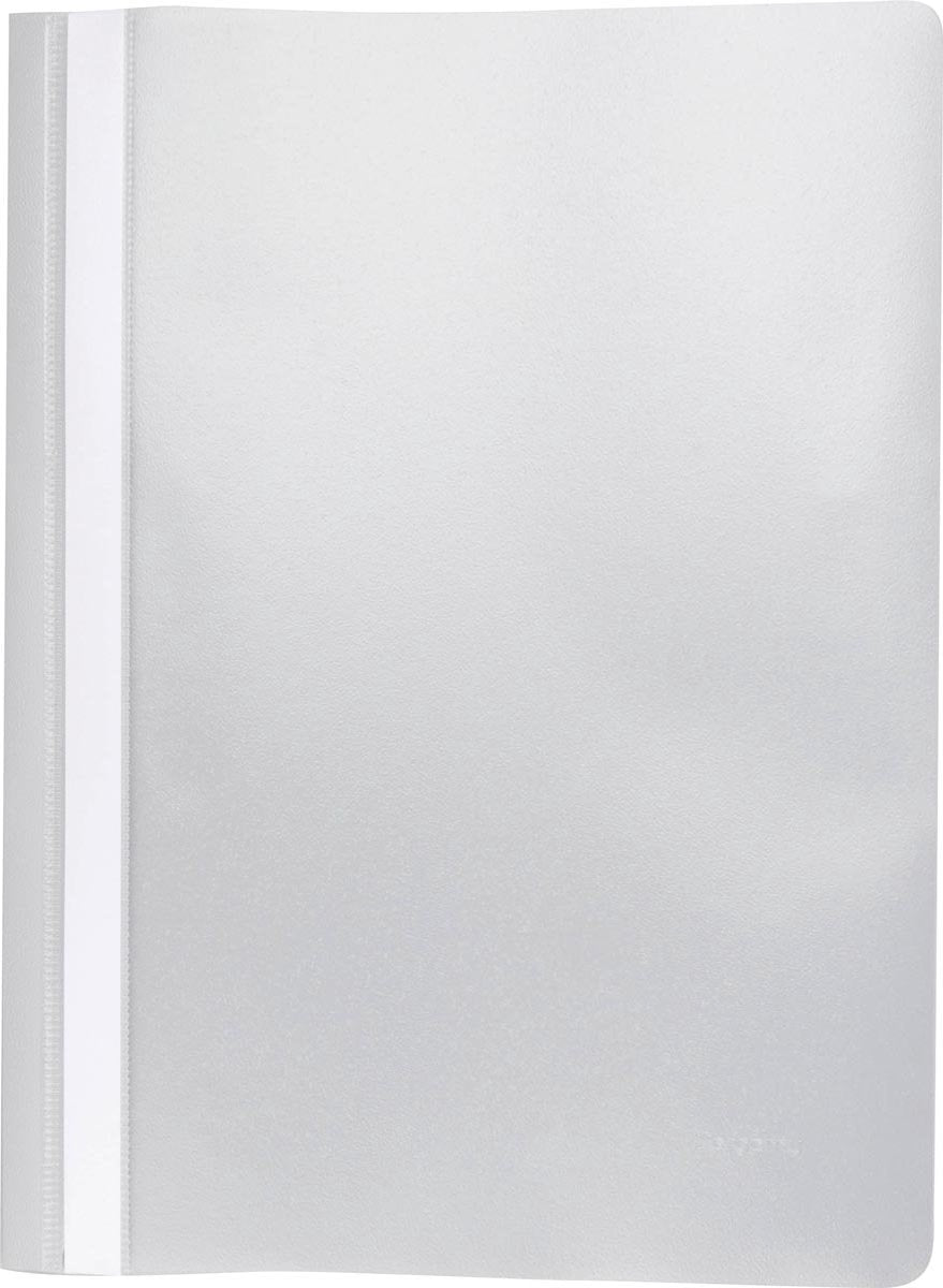 Pergamy Quick-Fix-Ordner, ft A4, PP, 5er-Pack, grau