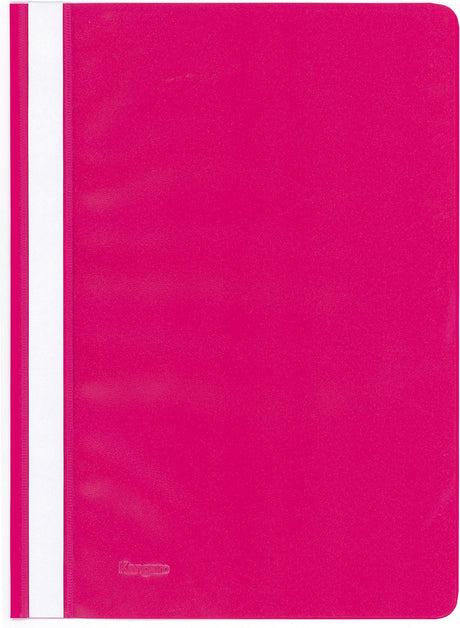 Kangaro Quick-Fix-Ordner – A4 – PP – Kirschrot