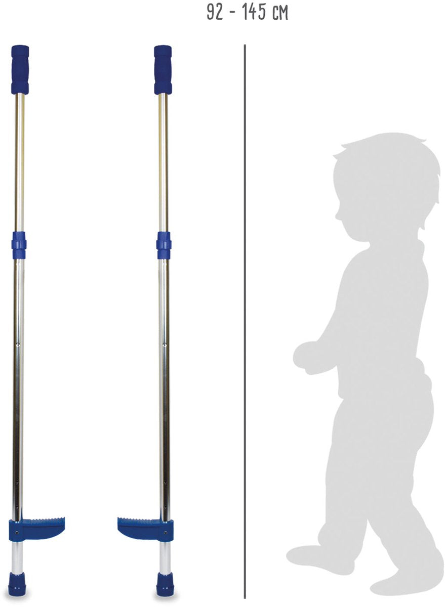 Kleiner Fuß - Metallstettenverstellbares Blau, 145 cm