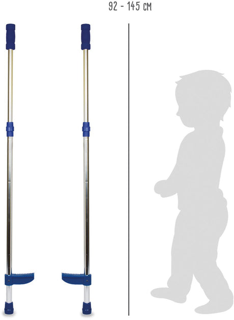 Kleiner Fuß - Metallstettenverstellbares Blau, 145 cm