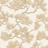 DUTCH WALLCOVERINGS DUTCH WALLCOVERINGS Tapete Kiefer cremefarben