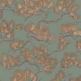 Dutch Wallcoverings Tapete Kieferngrün