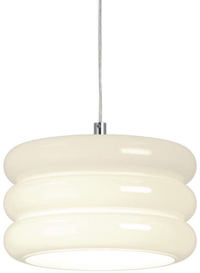 Eglo tortora hanglamp - e27 - ø 20 cm - chroom wit