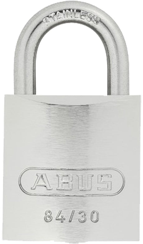 Abus Vorhängeschloss Chrom – 28,5 mm – Messing-Edelstahlhalterung (im Blister verpackt)
