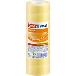 Klebeband Standard Tesa transparent 19mmx33m 8 Rollen