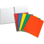 Vorlesungsblock 60g m2 16,5x21cm kariert 5x5mm starke Spirale 30 Seiten 15 Blatt