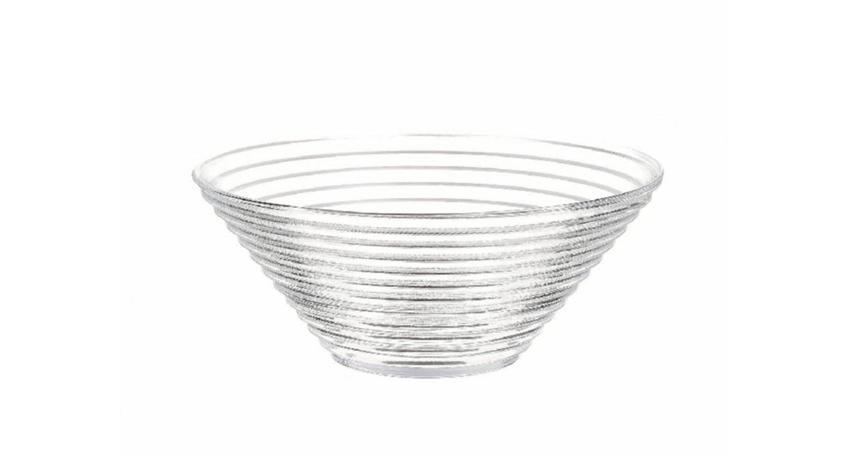 Ribbelschaal glas 'tucson' d20cm helder