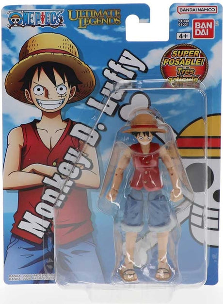 Bandai - ultimate legends - one piece action figure 12 cm - monkey d luffy - officieel gelicenseerde one piece - luffy action figure - speelgoed voor kinderen van 4+ - ve91031