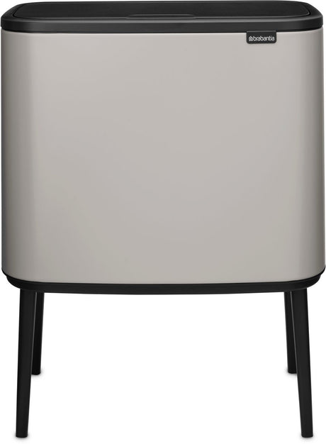 Brabantia Bo Touch Bin Abfallbehälter – 36 Liter – 1 Fach – weiches Grau