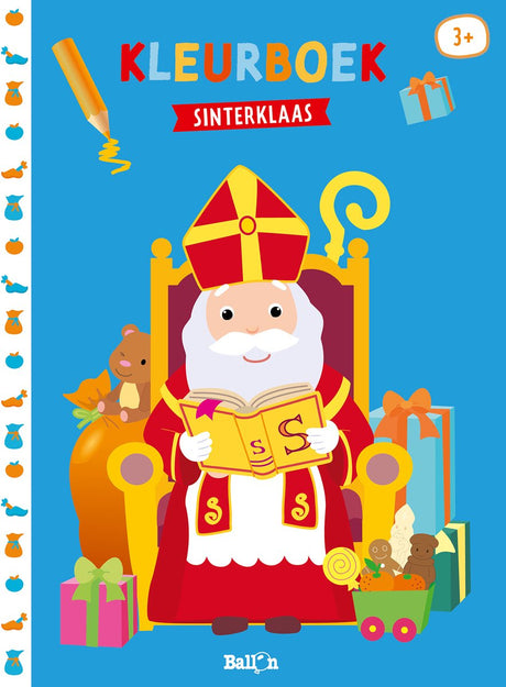 Standaard uitgeverij kleurboek sinterklaas