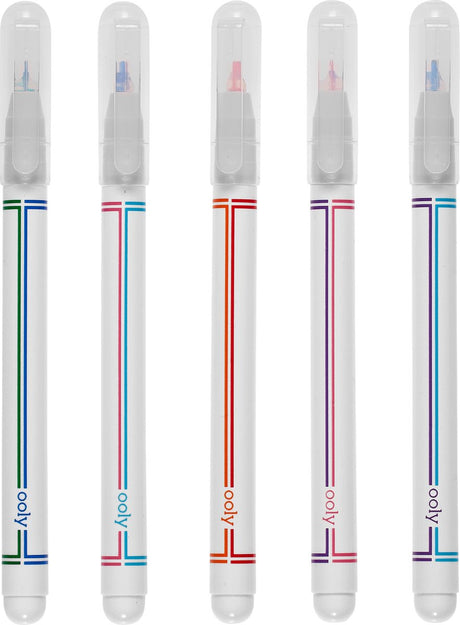 Ooly - Seeing Double - Feine Textmarker mit Doppelspitzen - 5 Stück