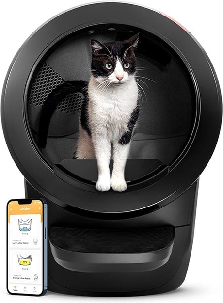 Katzentoilette litter-robot 4 – automatische Katzentoilette – selbstreinigend – schwarz – mit App