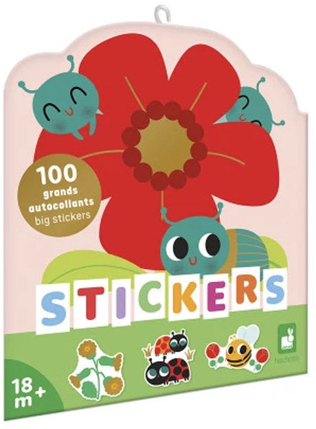 Janod - Stickerbuch - kleine Tiere - 100 Sticker