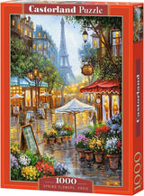 Selecta Castorland Puzzle Frühlingsblumen Paris, 1000 Teile.