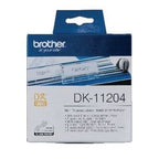 Etiketten Bruder dk11204 54x17mm weiß