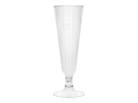 Papstar Weingläser pur 100ml klar Kunststoff 24 Stk