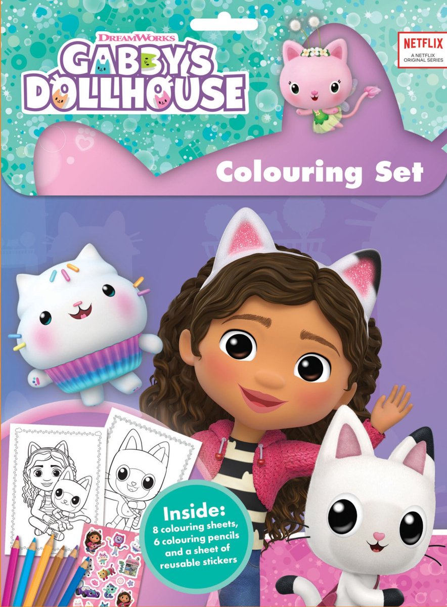 Totum Gabbys Puppenhaus-Malset