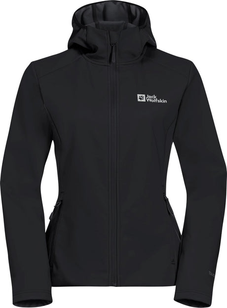 Jack Wolfskin Bornberg Hoody W Damen Outdoorjacke – Schwarz