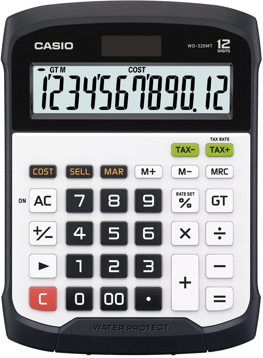 Casio wasserdichter Tischrechner WD-320MT