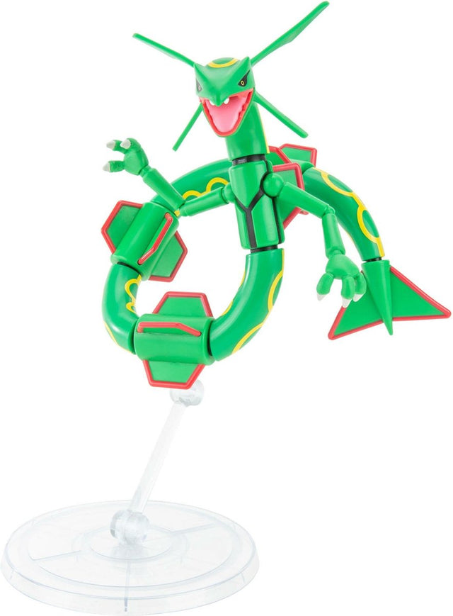 Jazwares pokémon beweegbare plastic figuren - rayquaza 15 cm