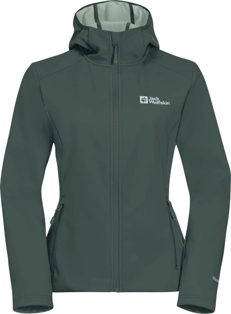 Jack Wolfskin Bornberg Hoody W Damen Outdoorjacke – Sagopalme