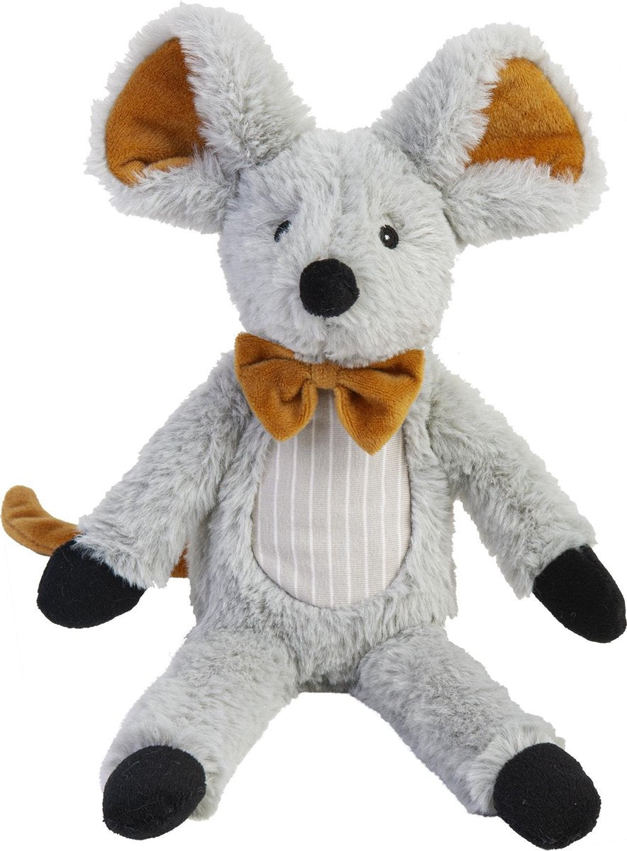 Happy horse muis misty knuffel 30cm - grijs - baby knuffel