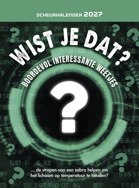 Wist je dat? scheurkalender 2027