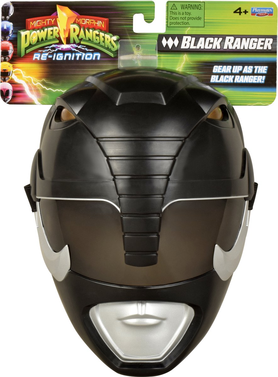Boti Power Rangers schwarze Maske