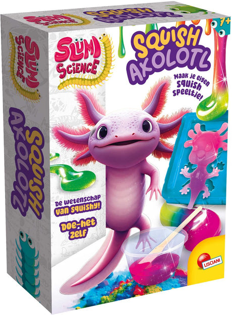 Lisciani Slumi Science Pocket Squish Axolotl en