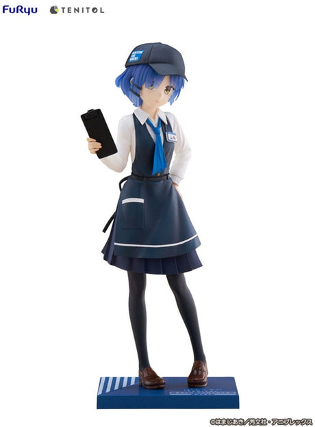 Furyu bocchi the rock! tenitol pvc statue ryo yamada cafe style ver. 21 cm beeld