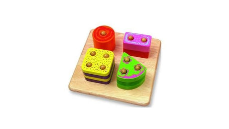 Pintoy Holzzähl- und Formenpuzzle