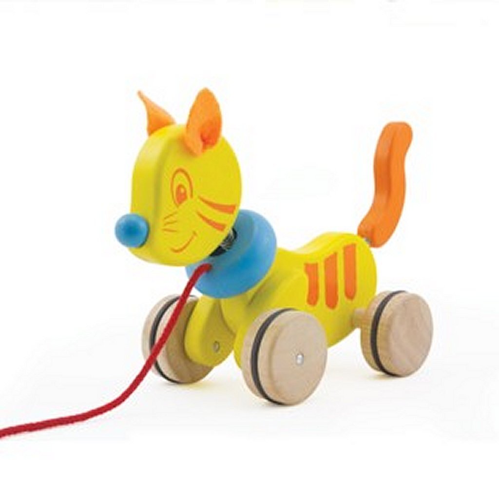 Pintoy p13500 Holzzugfigur Katze
