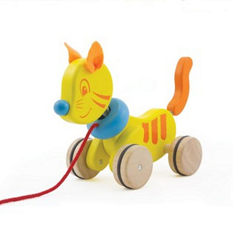 Pintoy p13500 Holzzugfigur Katze
