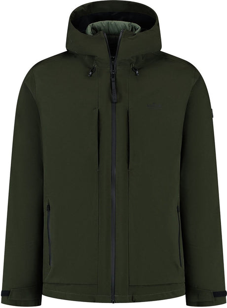 Kjelvik melo heren outdoorjas - groen 3xl