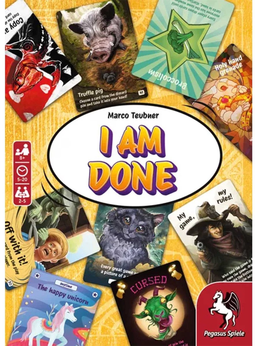 Asmodee, ich bin fertig