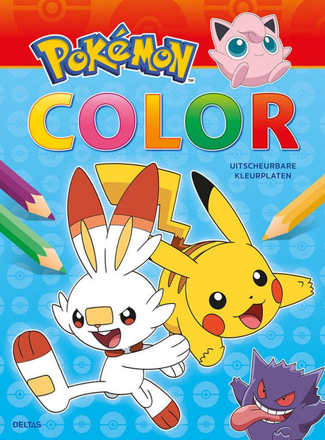 Malbuch für Pokémon-Pokemon-Farben