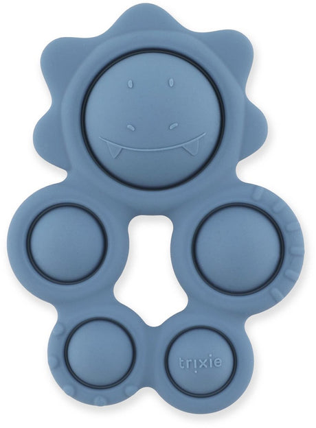 Trixie siliconen pop-it speelgoed mr. triceratops – sensorisch babyspeelgoed
