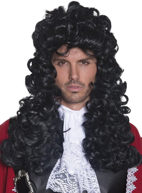 Smiffys captain hook pruik - piraat kostuum pruik voor carnaval