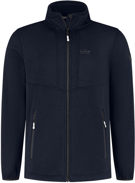 Kjelvik outdoorvest brad donkerblauw