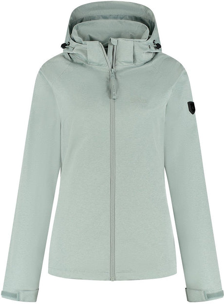 Kjelvik outdoorjas mirte blauw 50