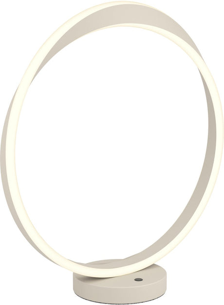 Eglo camerota tafellamp - 44 cm - zandkleur beige wit - instelbaar wit licht - dimbaar