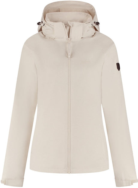 Kjelvik outdoorjas mirte zand