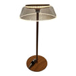 Mansion atmosphere oplaadbare led tafellamp ø16,5xh33,5cm
