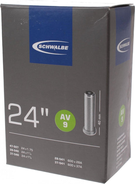 Schwalbe Innenrohr AV9 24 Zoll 28 47-507 540 AV 40 mm