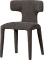 Woood Permit Esszimmerstuhl – gewebter Stoff – Espressobraun – 78 x 52 x 53 cm