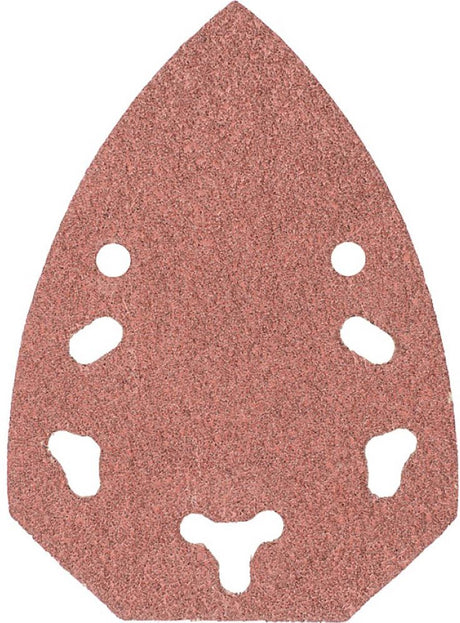 KWB 493508 Delta-Schleifpapier, Körnung (Anzahl) 80 (L x B), 140 mm x 100 mm, 5 Stück.