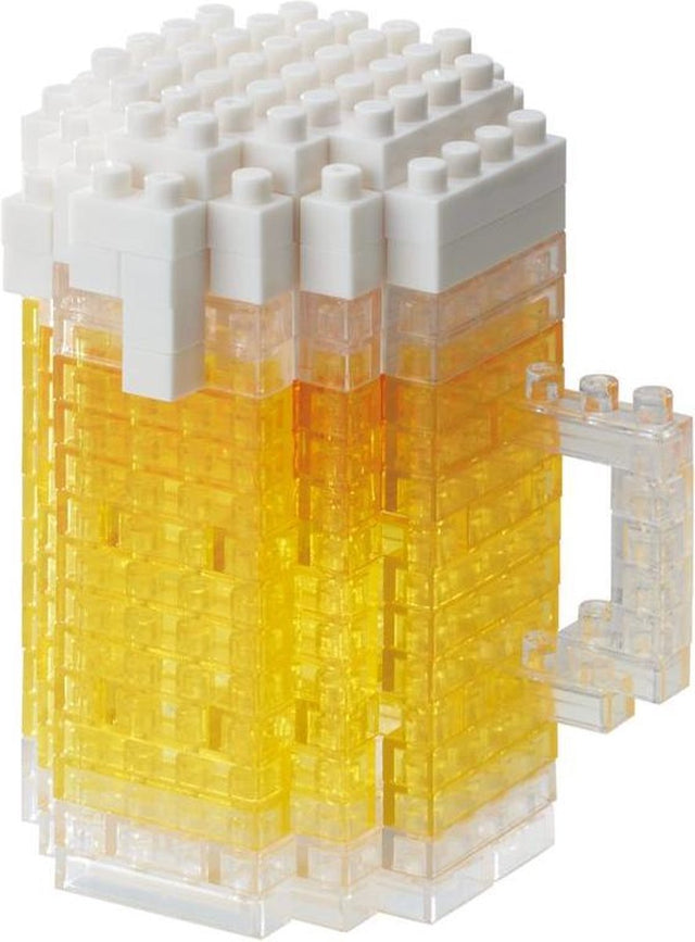 Bandai Nanoblock Baukasten Bier - 245-tlg.