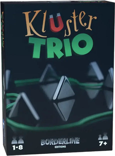 Geronimo Games Cluster Trio – Magnetspiel – ab 7 Jahren – für 1 bis 8 Spieler