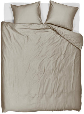 Beddinghouse change dekbedovertrek - effen - tweepersoons - 200x200 220 - zand